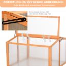 Mobile Preview: fruehbeet-treibhaus-gewaechshaus-fruehbeetkasten-pflanzenbeet-mit-abdeckung-aus-holz-und-polycarbonat-wetterfest-orange-90x80x58cm