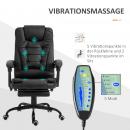 Mobile Preview: massagesessel-chefsessel-7-massagepunkte-hoehenverstellbar-mit-integrierter-fussstuetze-schwarz-67x79x111-121cm