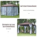 Mobile Preview: pavillon-gartenpavillon-mit-moskitonetze-seitenwaende-partyzelt-mit-doppeldach-gartenzelt-festzelt-2-97x2-97m