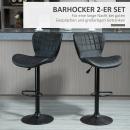 Mobile Preview: 2er-set-barhocker-retrodesign-schwarz-47x56x89-109cm