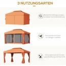 Mobile Preview: gartenpavillon-pavillon-partyzelt-gartenzelt-mit-4x-seitenwand-4x3m