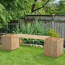 Mobile Preview: hochbeet-gartenbank-mit-2-pflanzkasten-holz-sitzbank-mit-blumenkasten-garten-holzbank-parkbank-natur-176x38x40cm