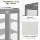 Mobile Preview: gewaechshaus-treibhaus-transparent-geeignet-fuer-aussenbereiche-holz-polycarbonat-58x44x78cm