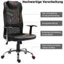 Mobile Preview: buerostuhl-hoehenverstellbar-schreibtischstuhl-ergonomisch-schwarz-66x73x108-118cm