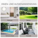 Mobile Preview: poly-rattan-sofa-mit-kissen-3-sitzer-garten-loungesofa-metall-polyester-grau-185x70x80cm