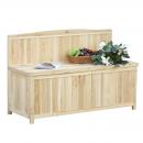 Mobile Preview: gartenbank-mit-stauraum-truhenbank-sitzbank-2-sitzer-250-kg-belastbarkeit-natur-tanneholz-115x45x75cm