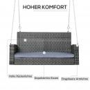 Mobile Preview: haengebank-2-sitzer-rattan-gartenschaukel-mit-sitzkissen-haengeschaukel-hollywoodschaukel-schaukelbank-gartenbank-grau-127x65x60cm-174