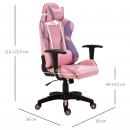 Mobile Preview: gaming-stuhl-buerostuhl-drehstuhl-verstellbares-massagekissen-hoehenverstellbar-rosa-violett-69x56x125-5cm