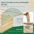 Mobile Preview: gewaechshaus-holz-fruehbeet-fruehbeetkasten-treibhaus-garten-pflanzkasten-system-fuer-garten-balkon-natur-tanne-pc-platte-100x50x35cm