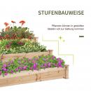 Mobile Preview: hochbeet-3-stufige-gartenbeet-pflanzenbeet-kraeuterbeet-blumentreppe-fuer-balkon-garten-natur-tannenholz-124x124x56cm